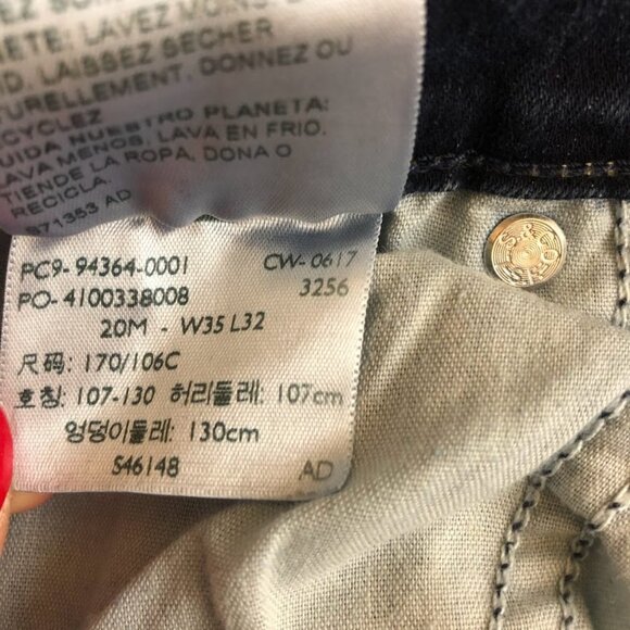 Signature by Levi Strauss Women's Denim Stretch Blue Jeans Modern Bootcut 35x32 - Picture 6 of 11